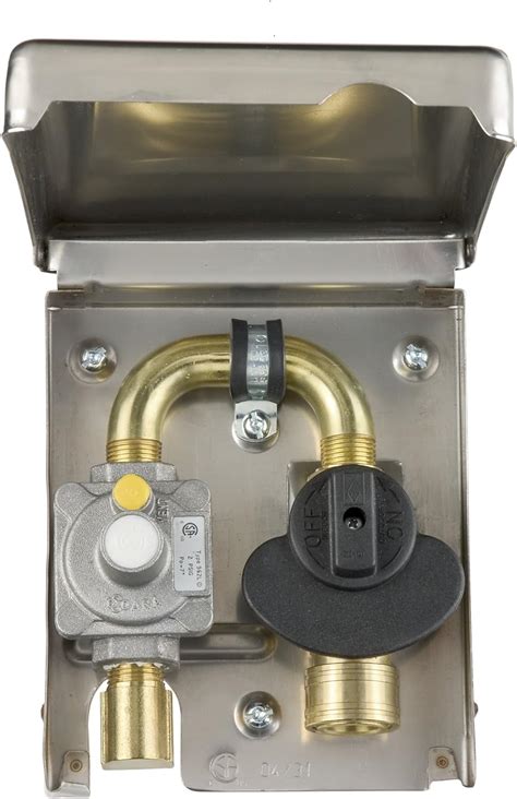 metal gas valve box|outdoor gas outlet box.